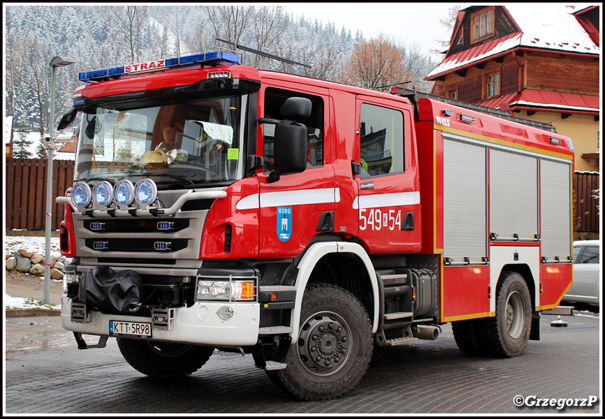 549[K]54 - GBA 3/16 Scania P360/Wawrzaszek - OSP BiaÅ‚ka TatrzaÅ„ska