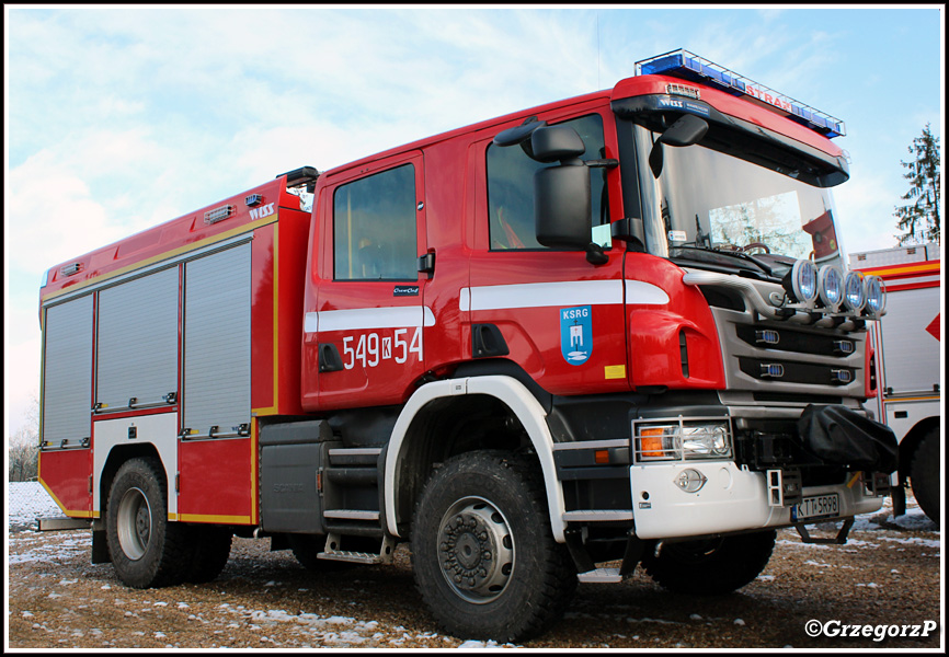 549[K]54 - GBA 3/16 Scania P360/Wawrzaszek - OSP BiaÅ‚ka TatrzaÅ„ska