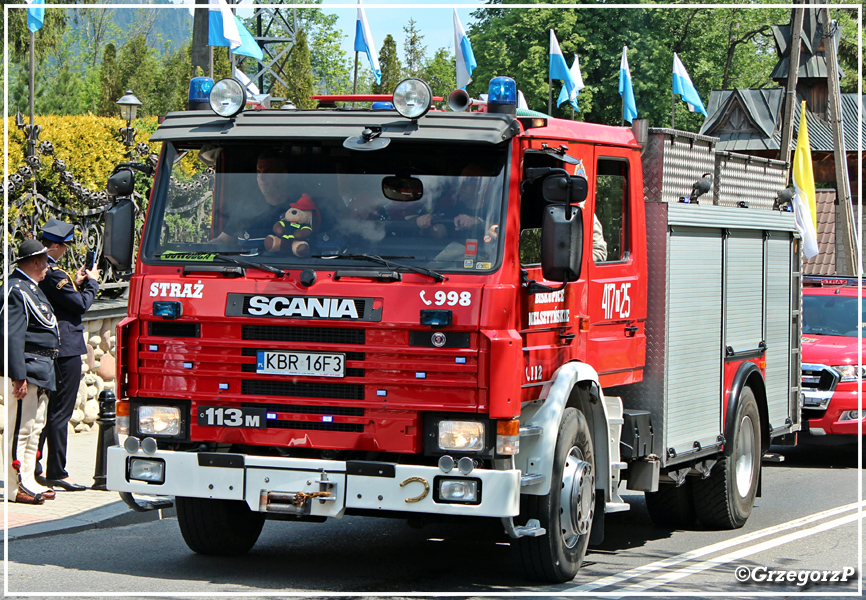 417[K]25 - GBA 3/22 Scania 113M/Tollarp - OSP Biskupice MelsztyÅ„skie