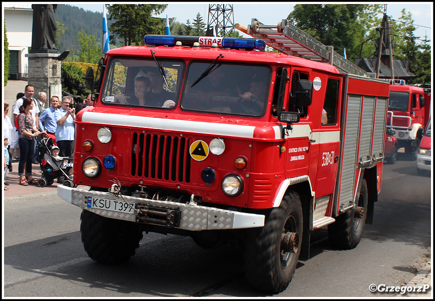 538[K]31 - GLBA 0,8/16 GAZ 66/Moto Truck - OSP Zawoja WeÅ‚cza
