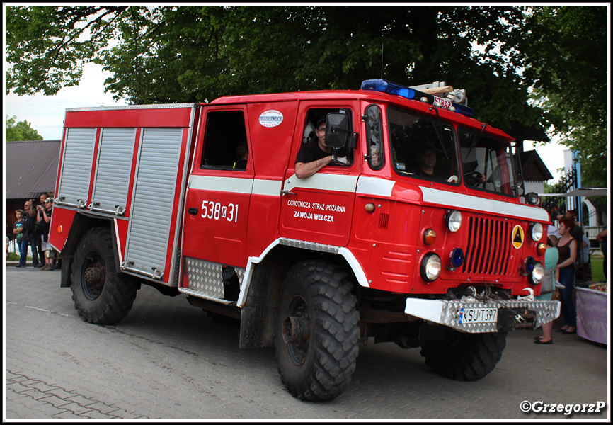 538[K]31 - GLBA 0,8/16 GAZ 66/Moto Truck - OSP Zawoja WeÅ‚cza