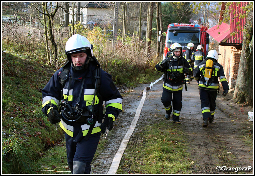 12.11.2017 - Rokiciny Podhalańskie, Gawlikówka - Gminne manewry taktyczno- bojowe