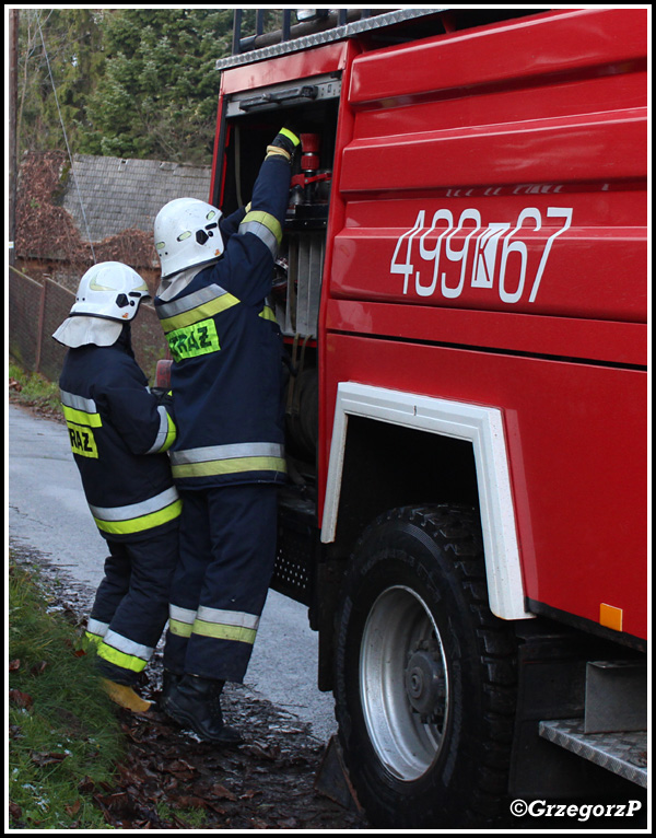 12.11.2017 - Rokiciny Podhalańskie, Gawlikówka - Gminne manewry taktyczno- bojowe