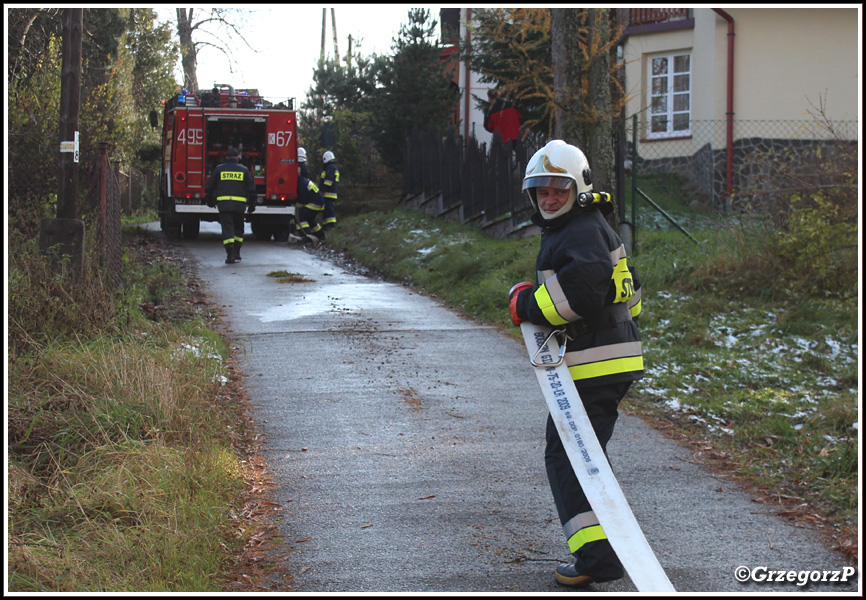 12.11.2017 - Rokiciny Podhalańskie, Gawlikówka - Gminne manewry taktyczno- bojowe