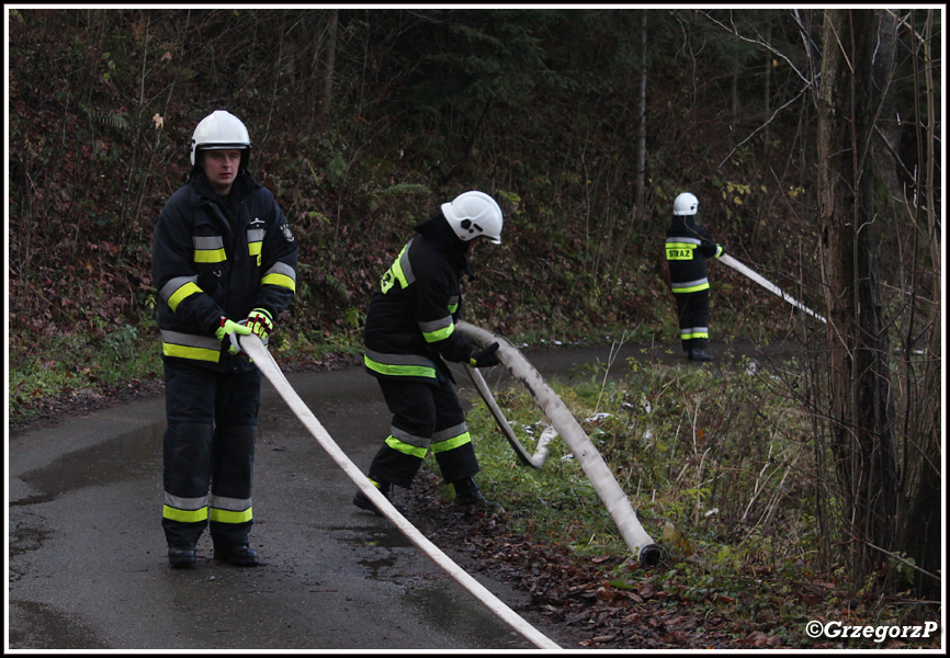 12.11.2017 - Rokiciny Podhalańskie, Gawlikówka - Gminne manewry taktyczno- bojowe