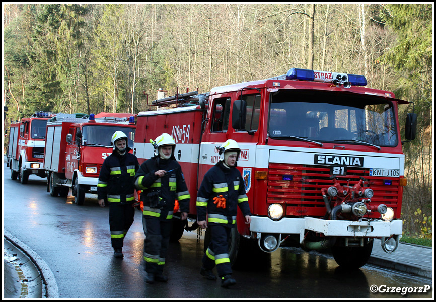 12.11.2017 - Rokiciny PodhalaÅ„skie, GawlikÃ³wka - Gminne manewry taktyczno- bojowe