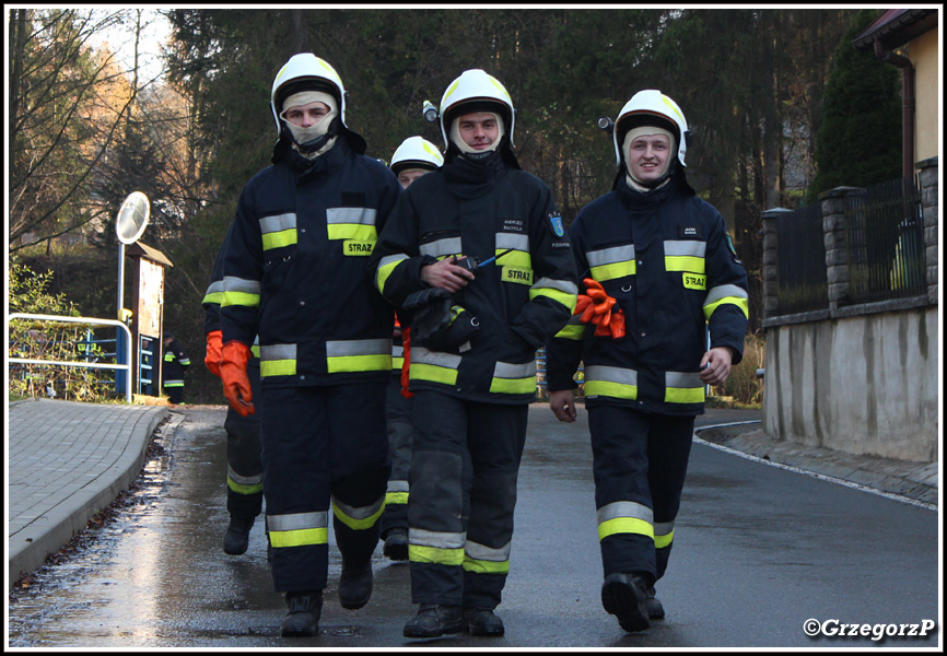 12.11.2017 - Rokiciny Podhalańskie, Gawlikówka - Gminne manewry taktyczno- bojowe