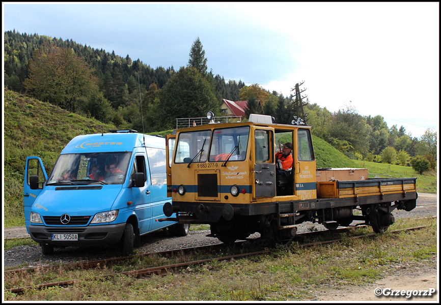 28.09.2018 - Stacja kolejowa w Kasinie Wielkiej, stacja narciarska Kasina SKI - Powiatowe manewry KSRG