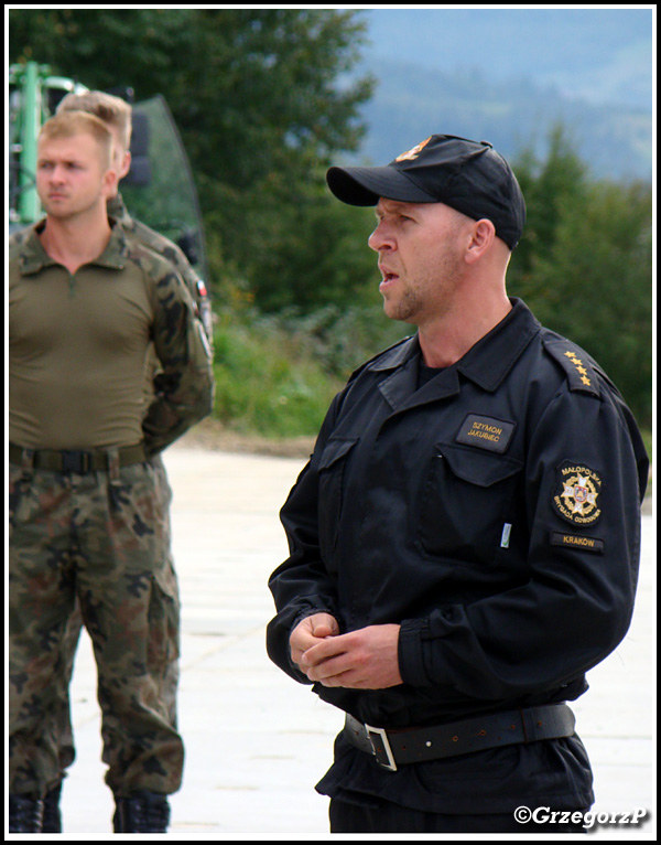 28.09.2018 - Stacja kolejowa w Kasinie Wielkiej, stacja narciarska Kasina SKI - Powiatowe manewry KSRG