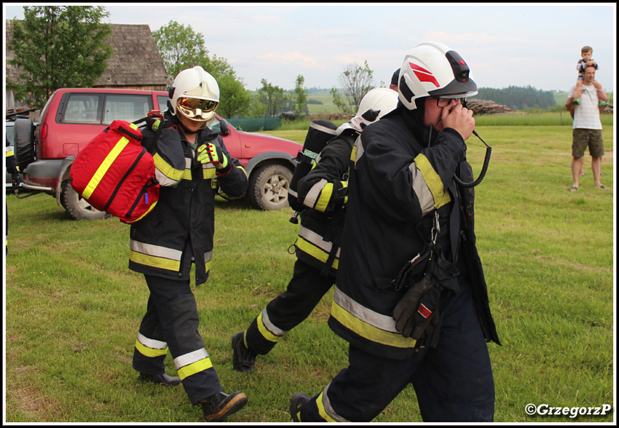 8.06.2019 - Zubrzyca Dolna, ''Do Maślanych'' - Gminne manewry taktyczno- bojowe