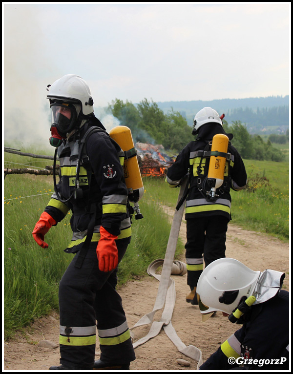 8.06.2019 - Zubrzyca Dolna, ''Do Maślanych'' - Gminne manewry taktyczno- bojowe