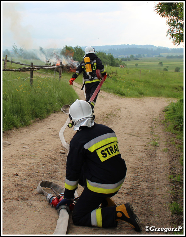 8.06.2019 - Zubrzyca Dolna, ''Do Maślanych'' - Gminne manewry taktyczno- bojowe