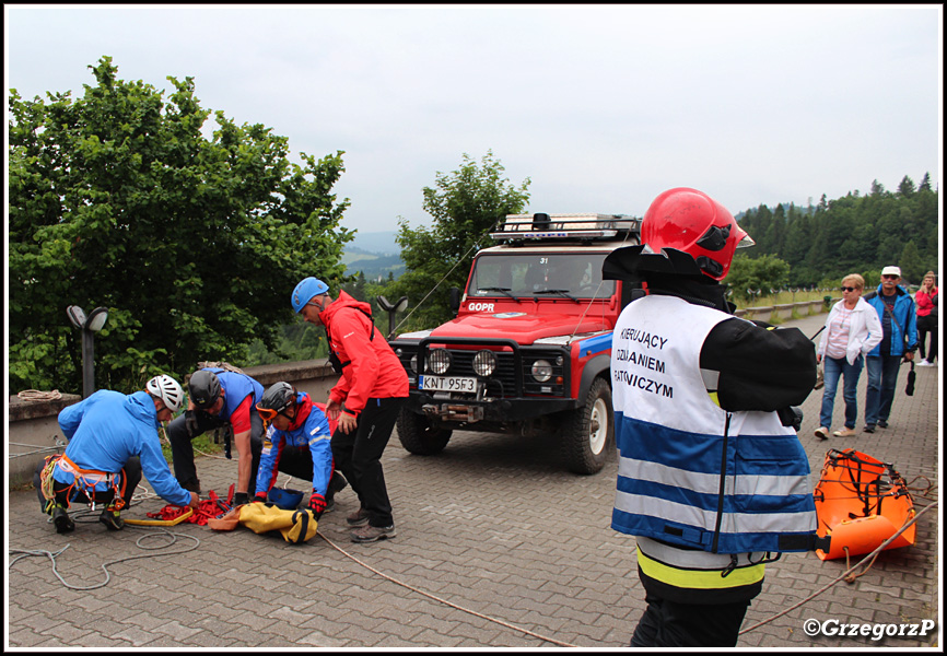 17.06.2019 - Niedzica - Manewry KSRG ''ZAPORA 19'' - Epizod Ranni na zaporze