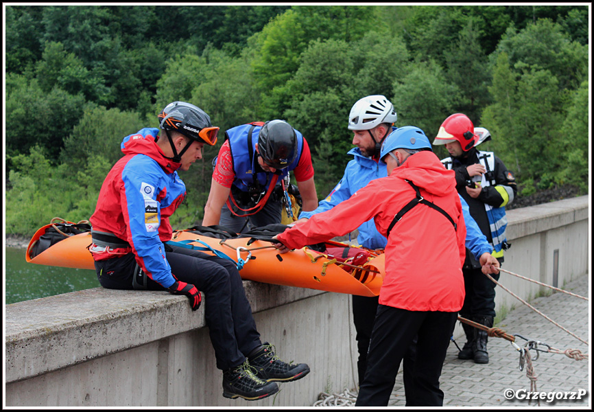 17.06.2019 - Niedzica - Manewry KSRG ''ZAPORA 19'' - Epizod Ranni na zaporze