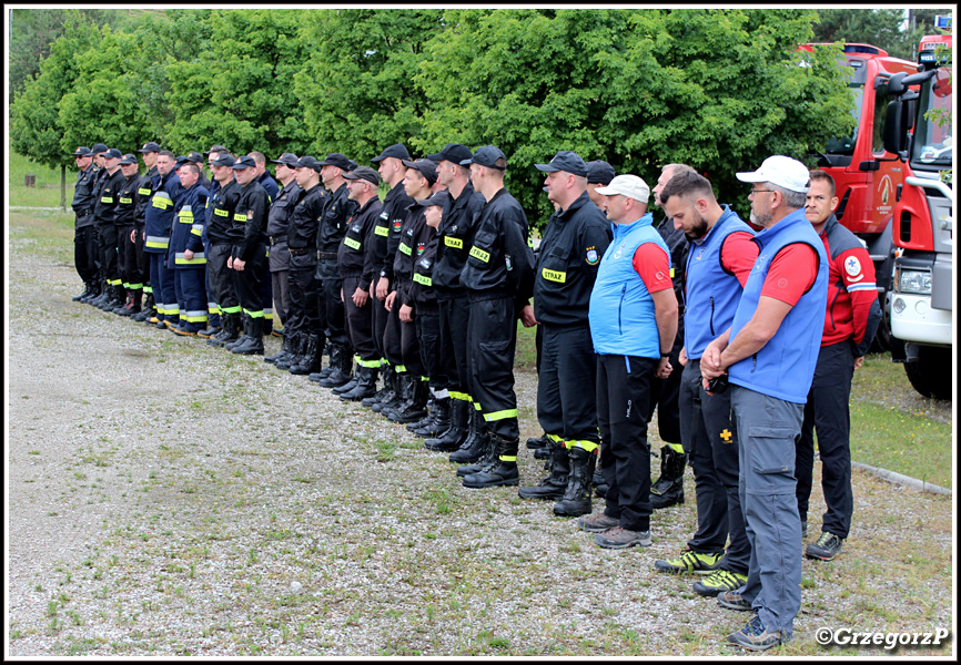 17.06.2019 - Niedzica - Manewry KSRG ''ZAPORA 19'' - Epizod Ranni na zaporze