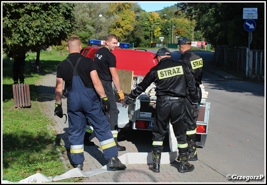 27.09.2019 - Mszana Dolna, ul. Spadochroniarzy - Manewry MBO