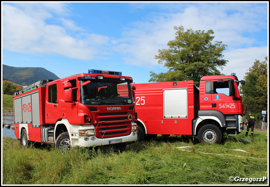 27.09.2019 - Mszana Dolna, ul. Spadochroniarzy - Manewry MBO