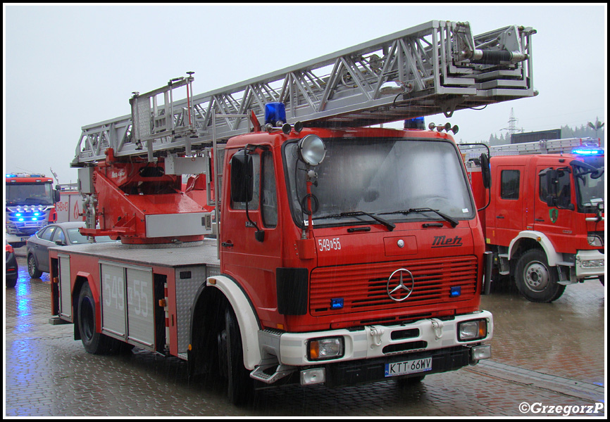 549[K]55 - SD 30 Mercedes Benz 1422/Metz - OSP BiaÅ‚ka TatrzaÅ„ska