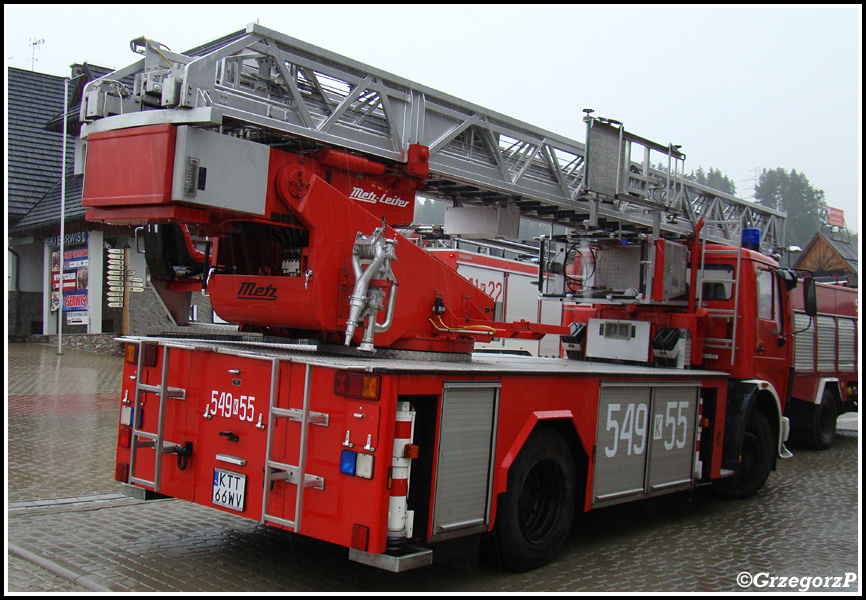 549[K]55 - SD 30 Mercedes Benz 1422/Metz - OSP BiaÅ‚ka TatrzaÅ„ska
