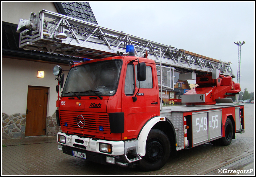 549[K]55 - SD 30 Mercedes Benz 1422/Metz - OSP BiaÅ‚ka TatrzaÅ„ska