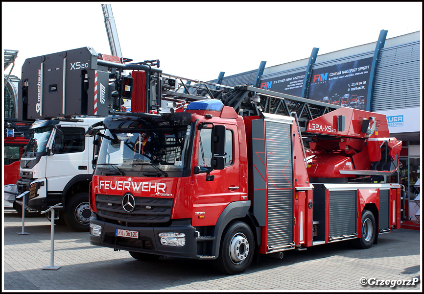 SD 32 Mercedes Benz Atego 1530/Metz - Pojazd demonstracyjny