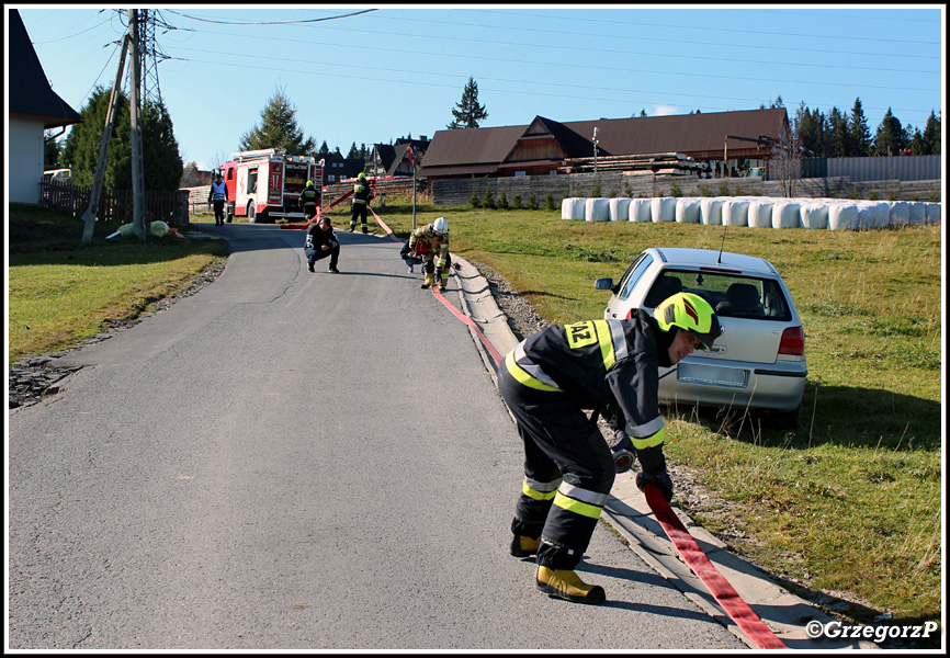 18.10.2019 - Nowe Bystre, SÅ‚odyczki - Manewry KSRG ''TARTAK 2019''