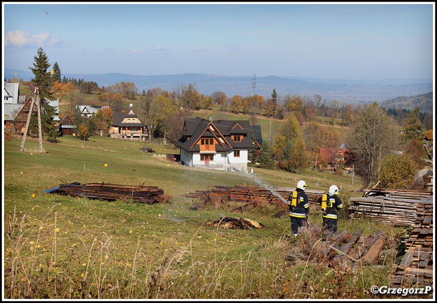 18.10.2019 - Nowe Bystre, Słodyczki - Manewry KSRG ''TARTAK 2019''