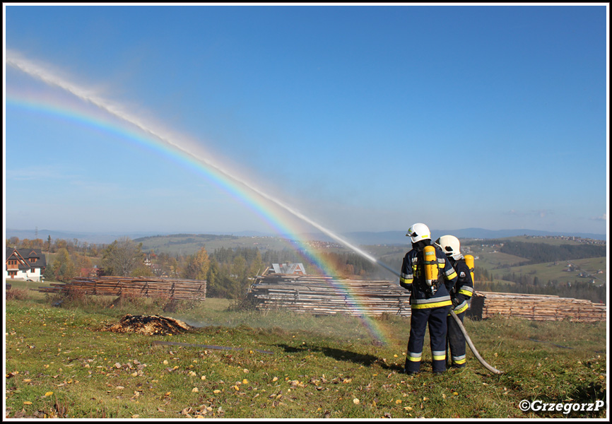18.10.2019 - Nowe Bystre, SÅ‚odyczki - Manewry KSRG ''TARTAK 2019''