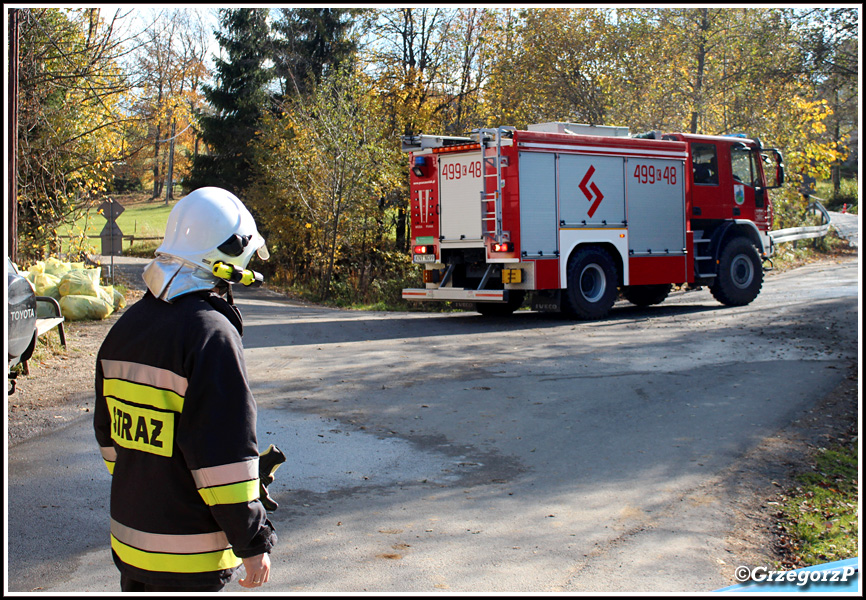 18.10.2019 - Nowe Bystre, SÅ‚odyczki - Manewry KSRG ''TARTAK 2019''