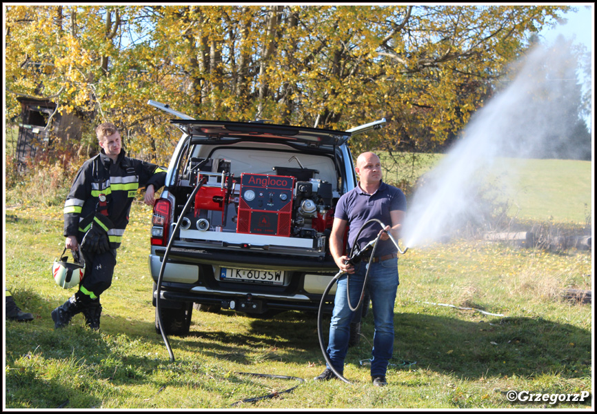 18.10.2019 - Nowe Bystre, Słodyczki - Manewry KSRG ''TARTAK 2019''