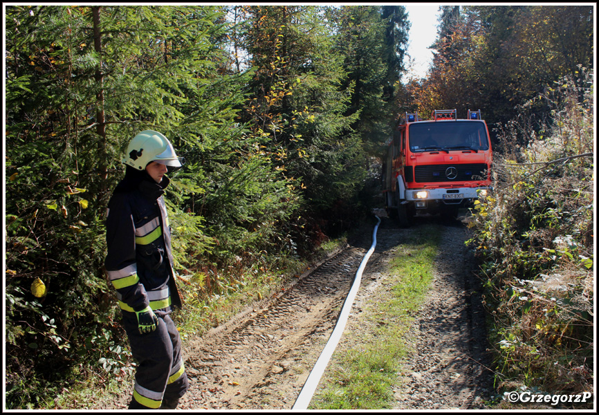 20.10.2019 - Harklowa - Gminne manewry taktyczno- bojowe OSP