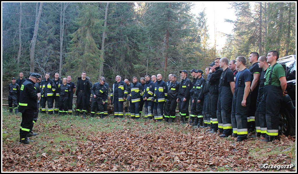 27.10.2019 - Bielanka - Międzygminne manewry taktyczno- bojowe