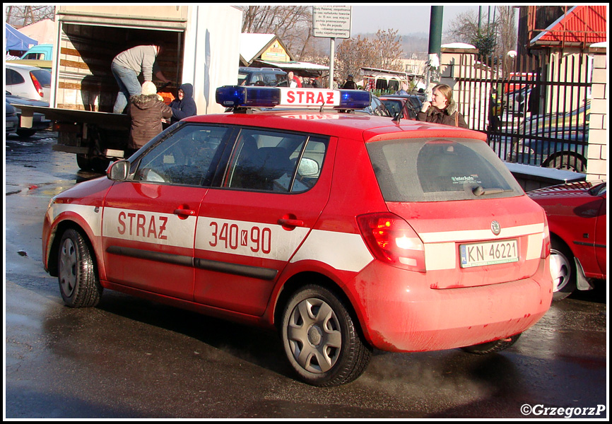 340[K]90 - SLOp Škoda Fabia - KM PSP Nowy Sącz