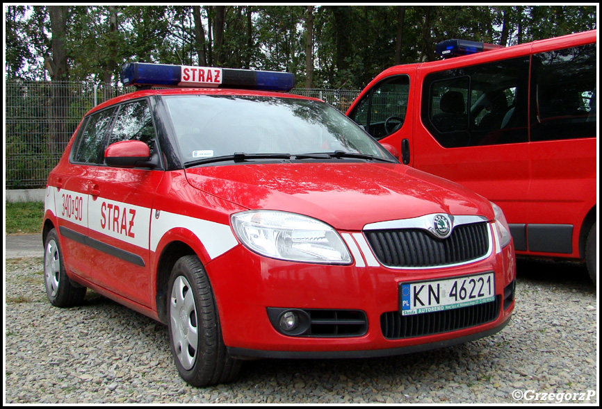 340[K]90 - SLOp Škoda Fabia - KM PSP Nowy Sącz