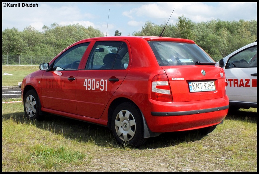 490[K]91 - SLOp Å koda Fabia - KP PSP Nowy Targ