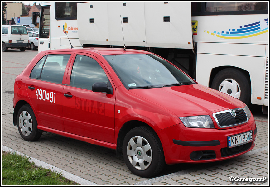 490[K]91 - SLOp Škoda Fabia - KP PSP Nowy Targ