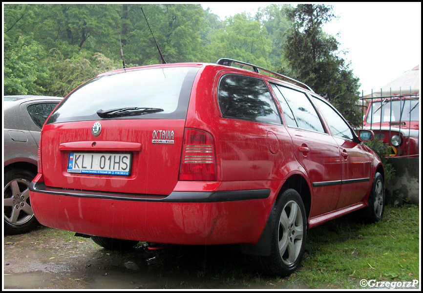 SLOp Škoda Octavia Kombi - Kapelan małopolskich strażaków