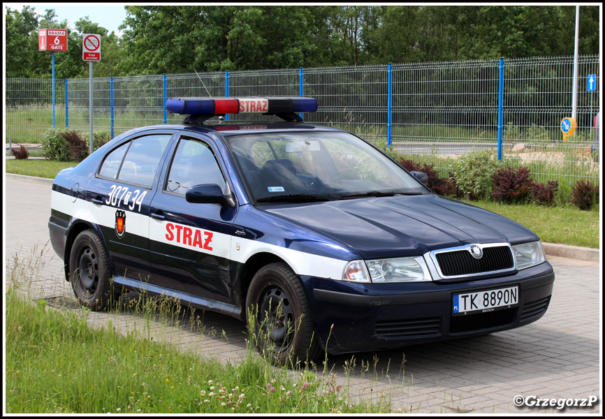 307[T]34 - SLOp Škoda Octavia - OSP Kielce- Niewachlów*