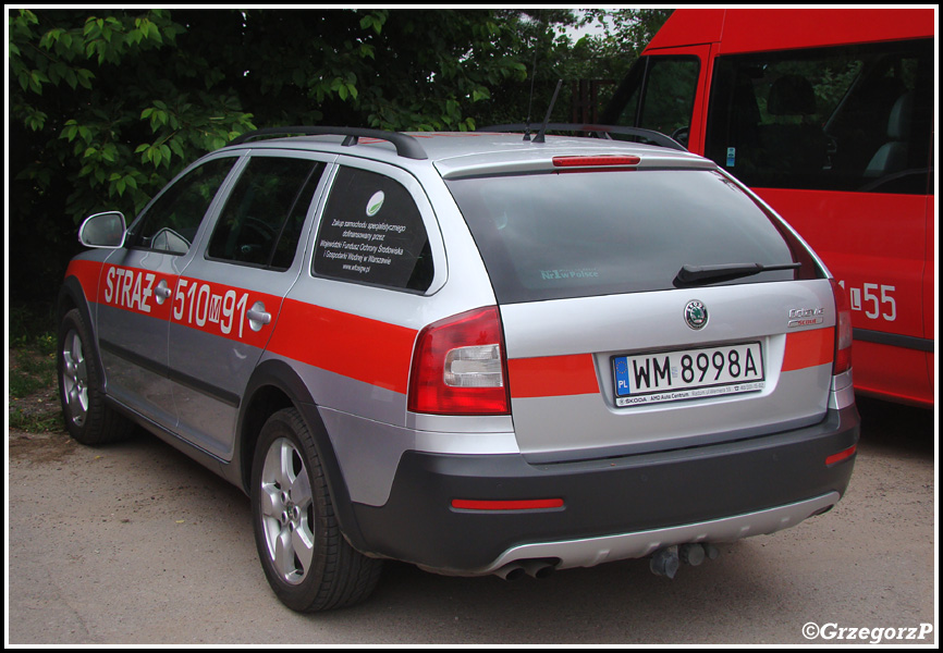 510[M]91 - SLOp Å koda Octavia Scout - KP PSP MiÅ„sk Mazowiecki