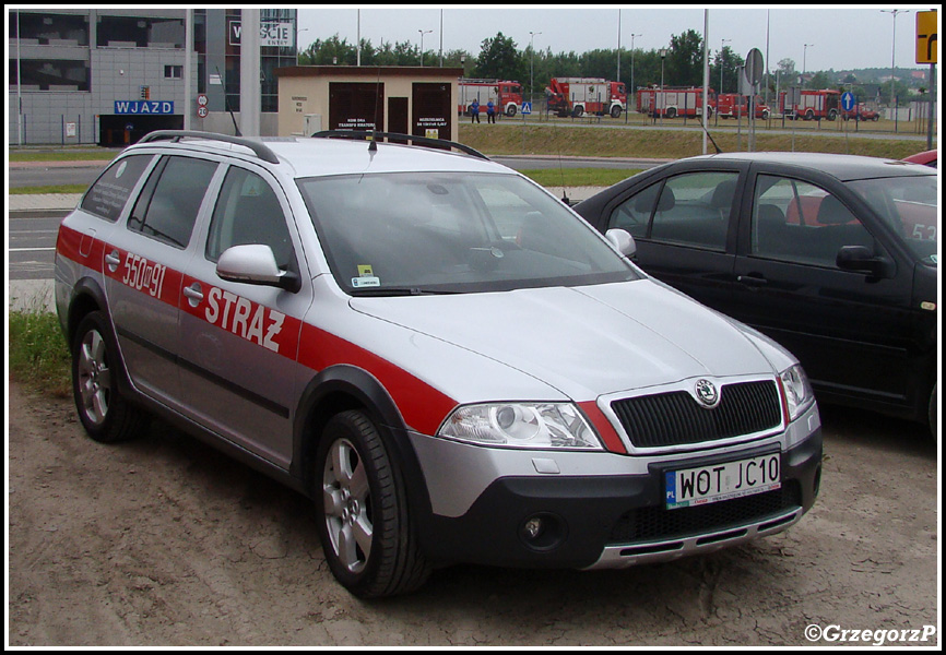550[M]91 - SLOp Å koda Octavia Scout - KP PSP Otwock