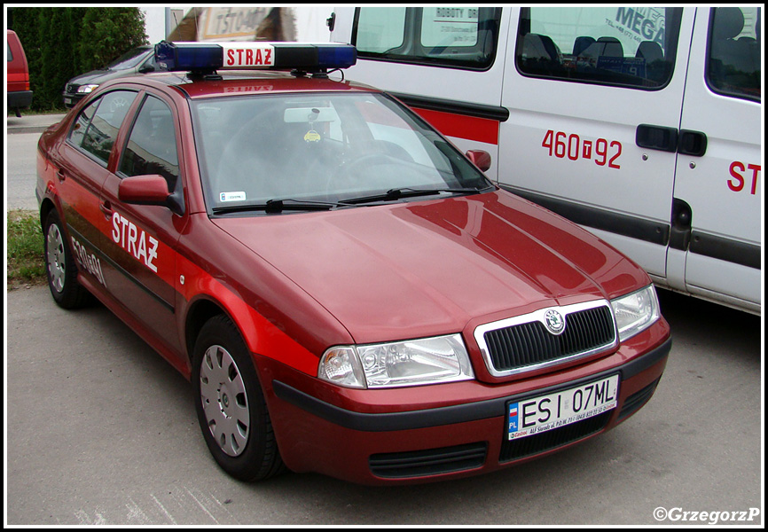 530[E]91 - SLOp Škoda Octavia - KP PSP Sieradz