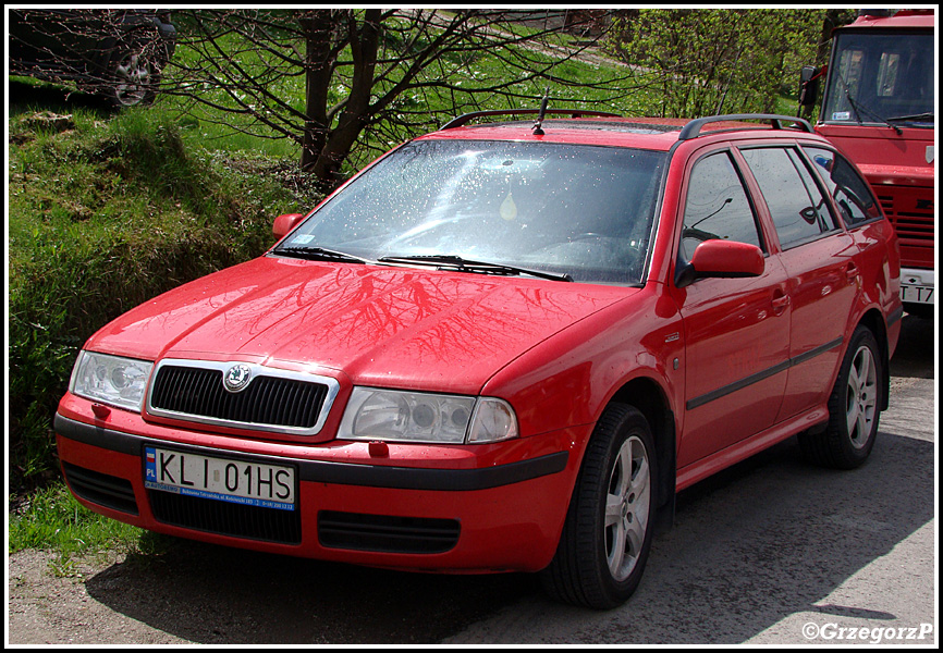 SLOp Škoda Octavia Kombi - Kapelan małopolskich strażaków