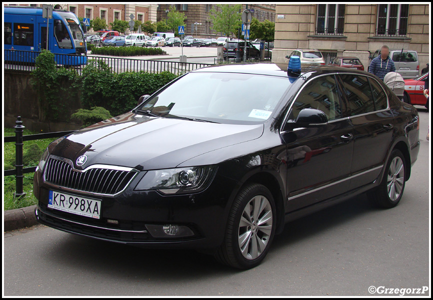 Å koda Superb - KM PSP KrakÃ³w