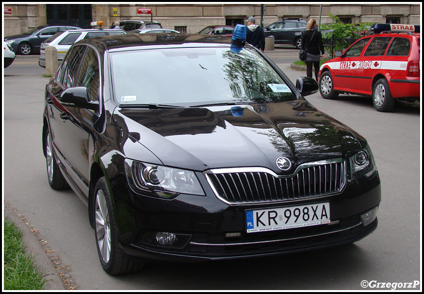 Å koda Superb - KM PSP KrakÃ³w