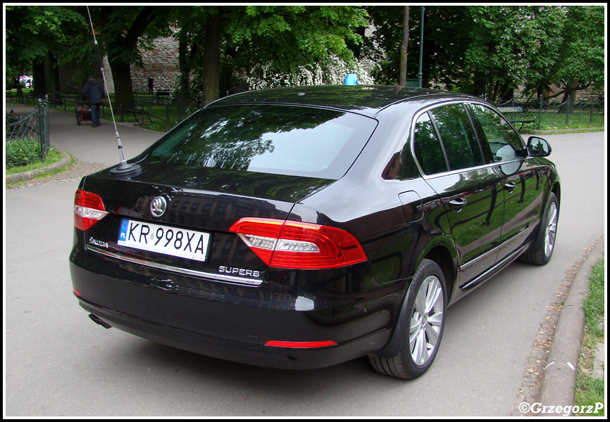 Å koda Superb - KM PSP KrakÃ³w