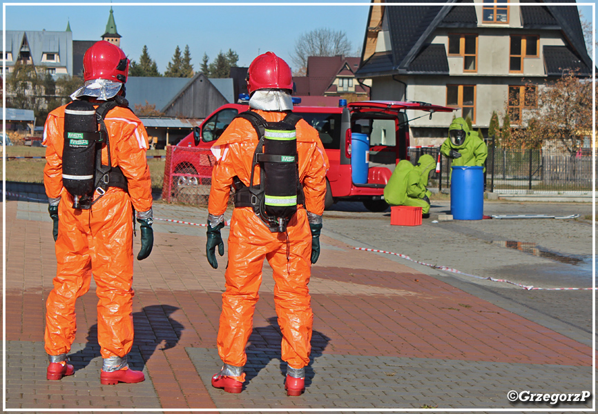 27.10.2021 - Witów, Stacja narciarska Witów-SKI - Manewry powiatowe KSRG ''STREFA 2021''