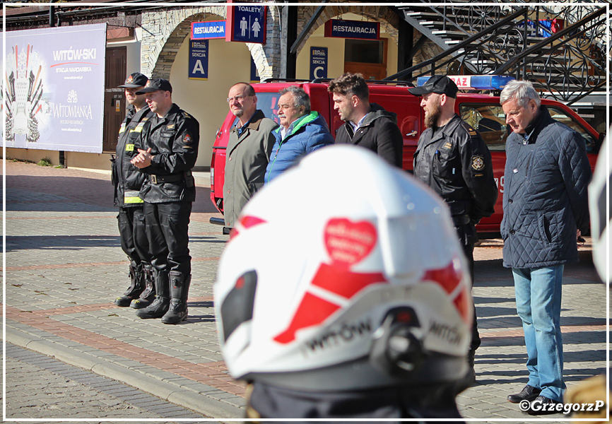 27.10.2021 - WitÃ³w, Stacja narciarska WitÃ³w-SKI - Manewry powiatowe KSRG ''STREFA 2021''