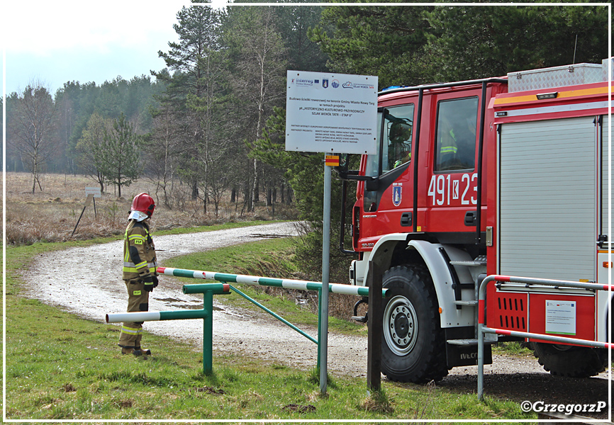 26.04.2022 - Nowy Targ, Bór na Czerwonem - Powiatowe manewry KSRG