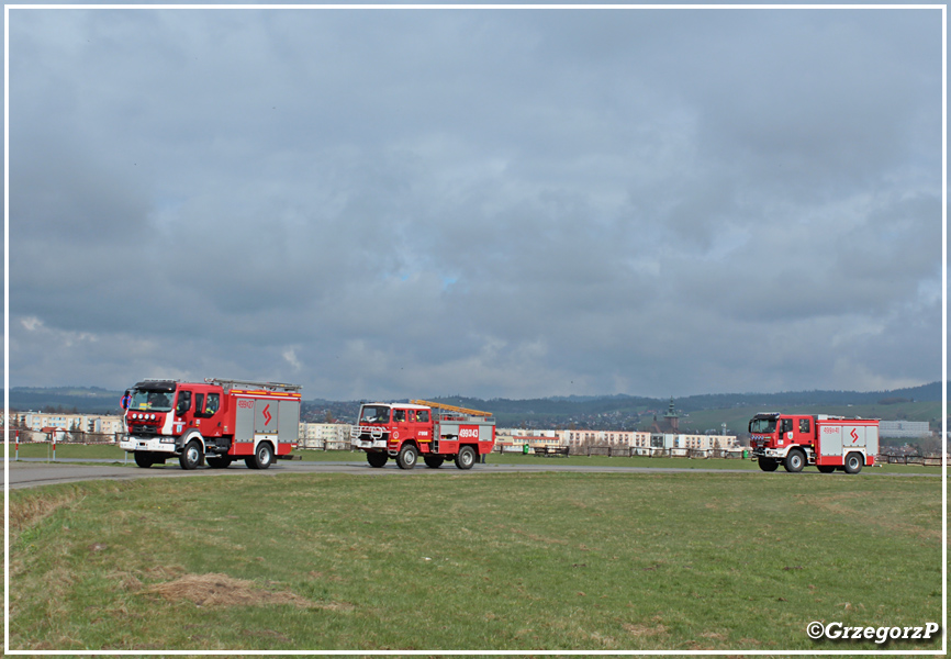 26.04.2022 - Nowy Targ, Bór na Czerwonem - Powiatowe manewry KSRG