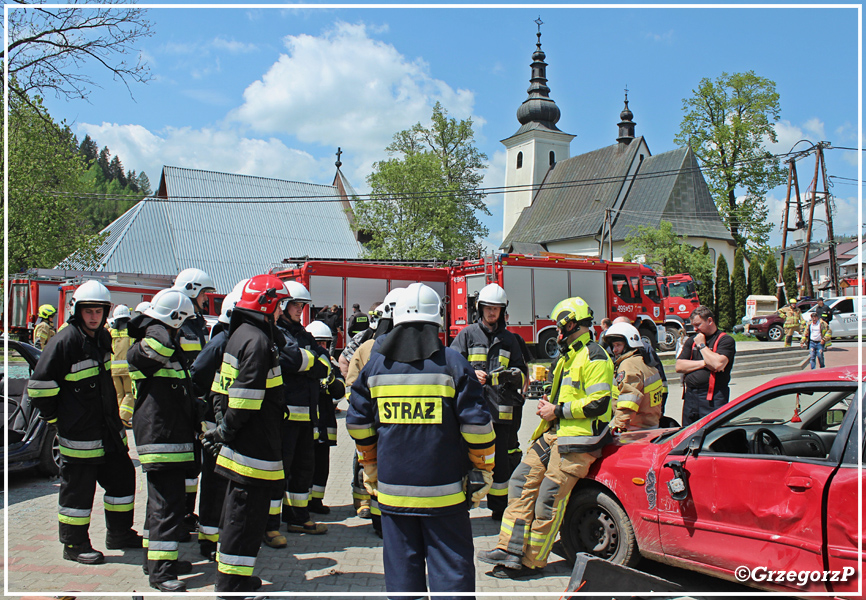 15.05.2022 - Łapsze Niżne - Ćwiczenia gminne OSP